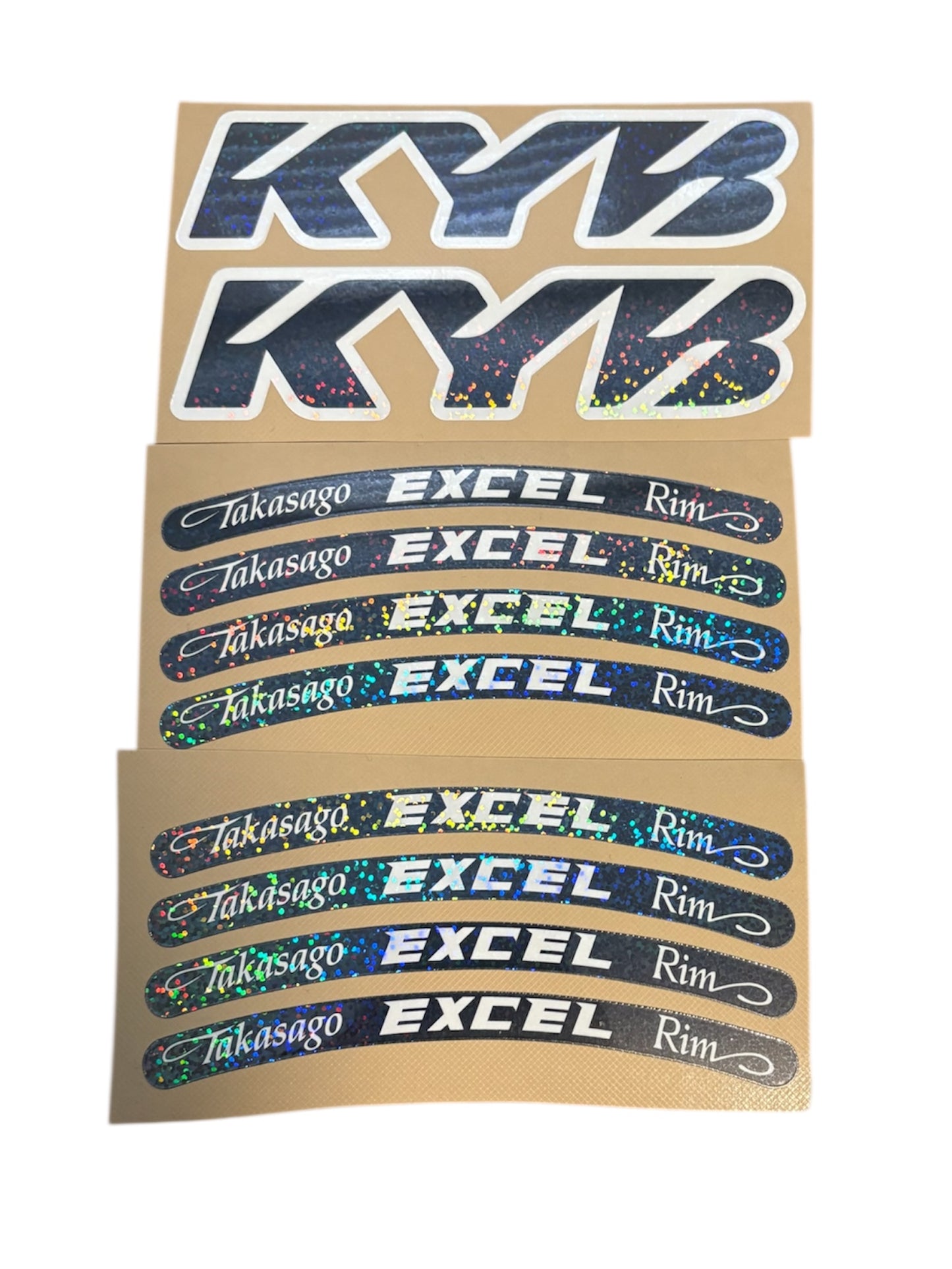 Surron MX Moto KYB Fork + Excel Rim Sticker Kit (10 Total Decals)