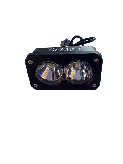 Sur-Ron LBX Baja-Style LED Headlight — Hand-Engraved "Bussin" Limited Edition (Only 10 Made)