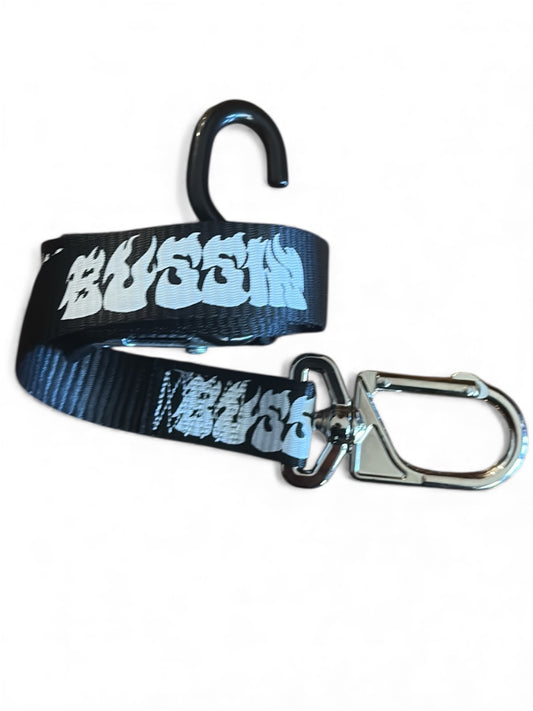 Bussin Moto Truck Tie Downs Straps 2pc for emoto dirtbikes yz cr kx rm