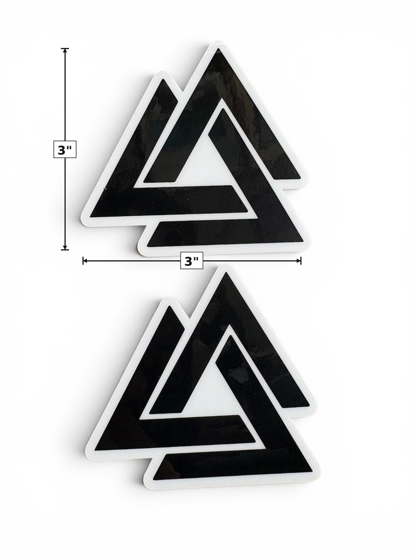 CHI Battery Sticker Bundle — 6-Pack | White, Chrome & Apollo Sparkle | Made in USA
