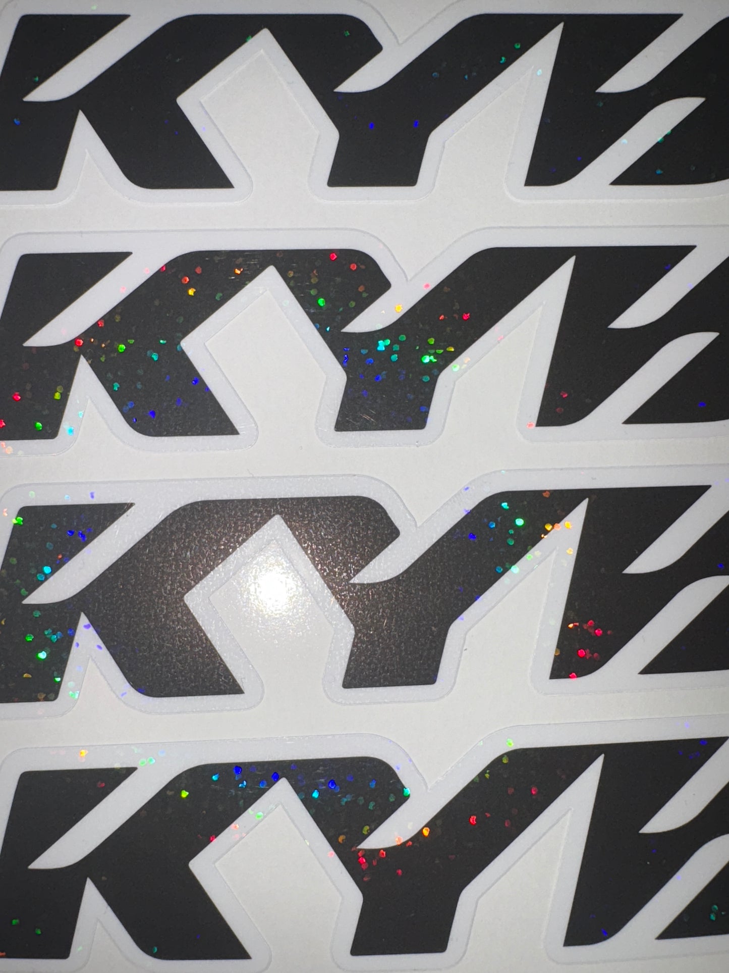 KYB Fork stickers for emotos