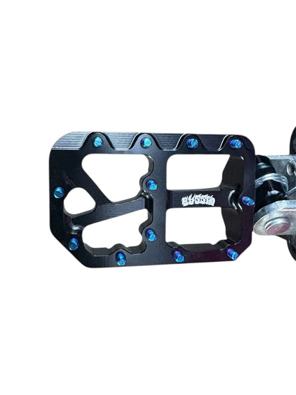 Wide Foot Pegs for Sur-Ron Light Bee X/ Segway X160/X260 E Ride PRO SS
