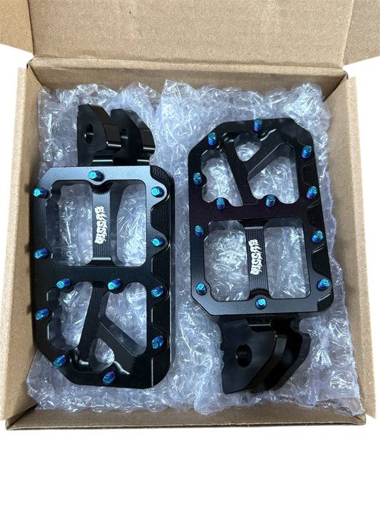 Wide Foot Pegs for Sur-Ron Light Bee X/ Segway X160/X260 E Ride PRO SS
