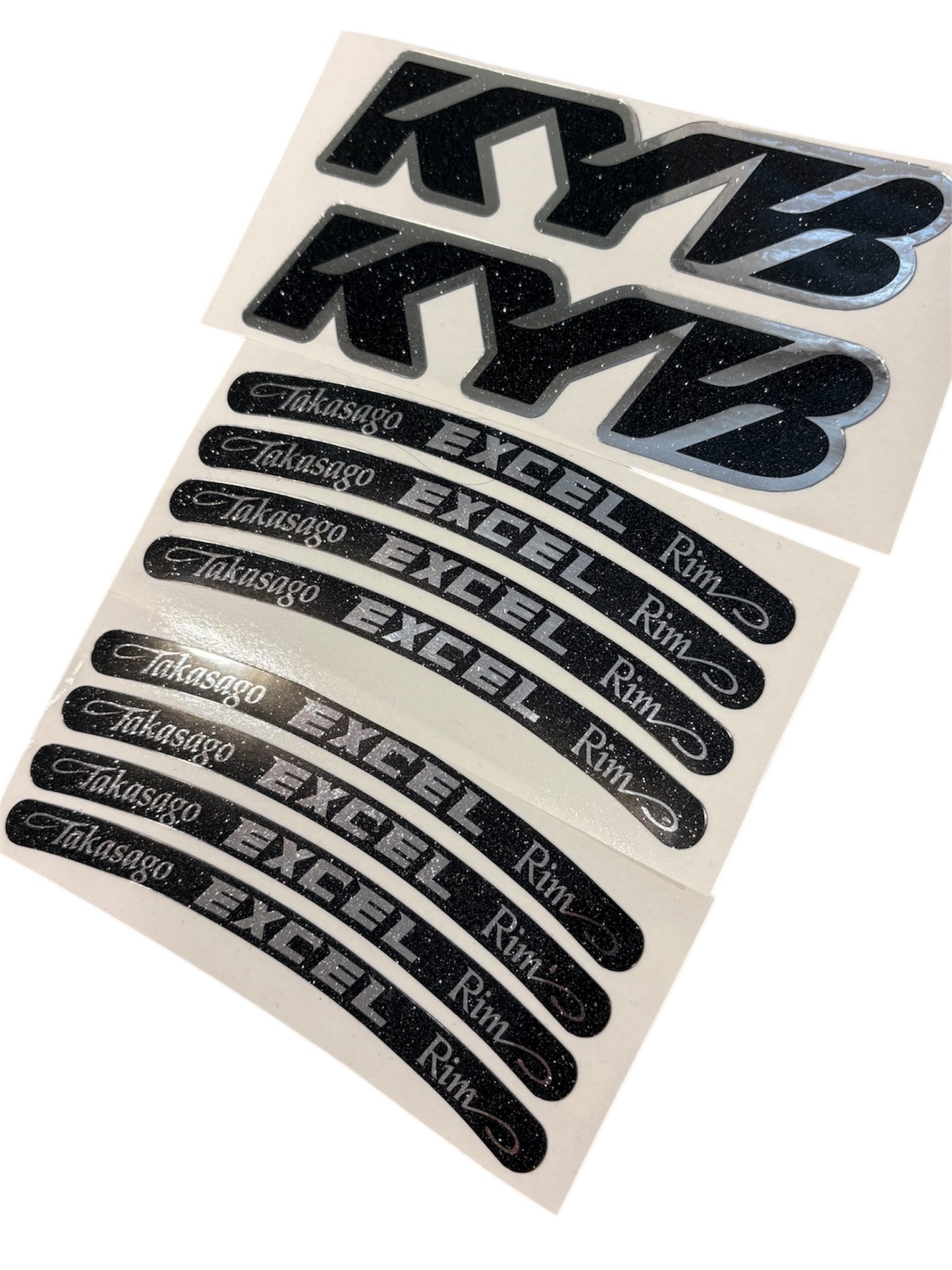 Surron MX Moto KYB Fork + Excel Rim Sticker Kit (10 Total Decals)