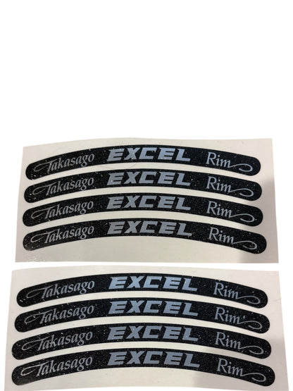 Surron MX Moto KYB Fork + Excel Rim Sticker Kit (10 Total Decals)