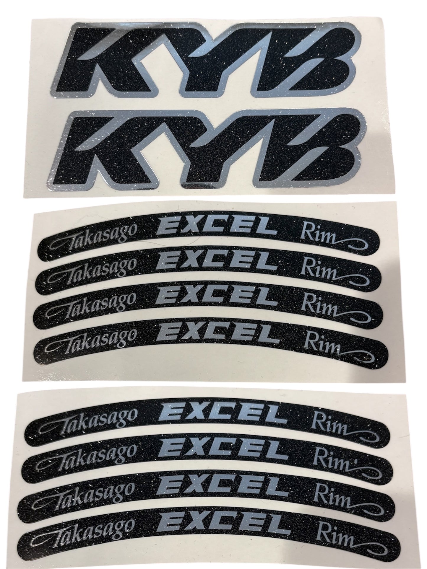Surron MX Moto KYB Fork + Excel Rim Sticker Kit (10 Total Decals)