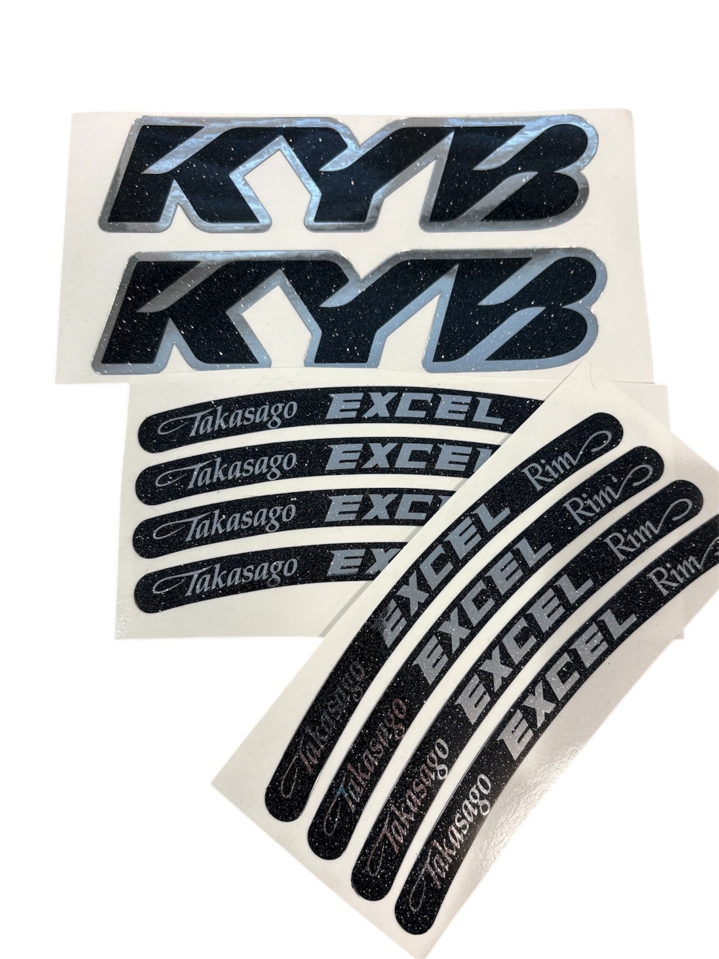 Surron MX Moto KYB Fork + Excel Rim Sticker Kit (10 Total Decals)