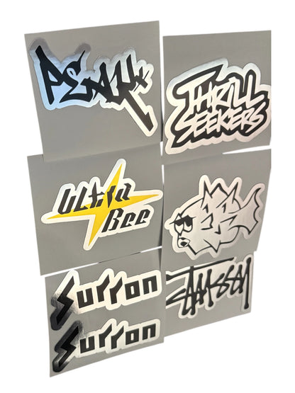 Emoto Style A Sticker Pack 6pcs