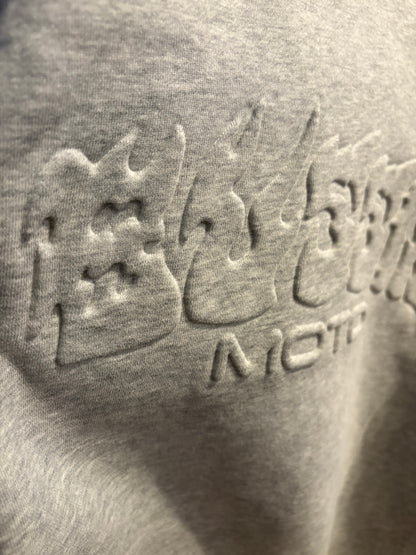 Embossed Hoodie