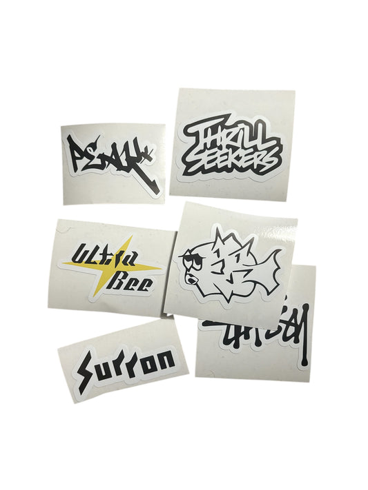 Emoto Style A Sticker Pack 6pcs