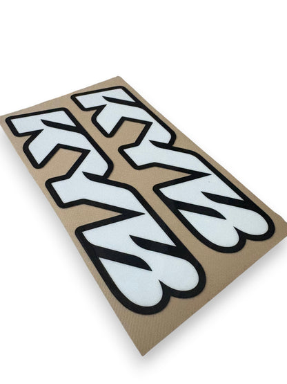 KYB Fork stickers for emotos